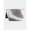 Shiraleah Desi Zip Pouch Handbags Black