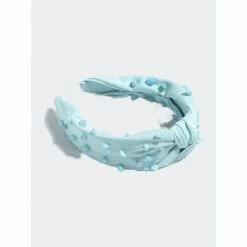 Shiraleah Knotted Stone Embellished Headband, Turquoise Hair