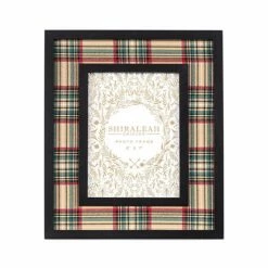 Shiraleah Harvest Plaid 5" X 7" Picture Frame Art Multi