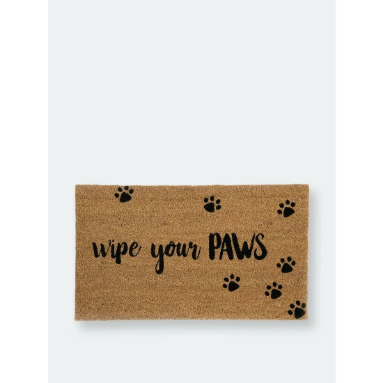 Shiraleah Wipe Your Paws Door Mat Rugs & Mats Natural Shiraleah Wipe Your Paws Door Mat Rugs & Mats Natural -Shiraleah Shop unnamed file 2100