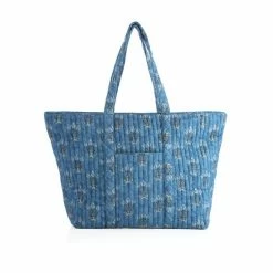 Shiraleah Liberty Tote, Blue Handbags