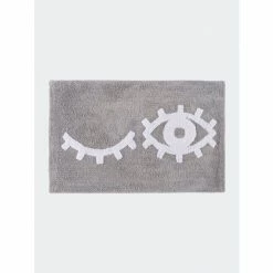 Shiraleah Wink Bath Mat Rugs & Mats Grey