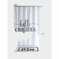 Shiraleah "Mrs" Bath Mat Rugs & Mats White -Shiraleah Shop unnamed file 2129