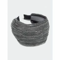 Shiraleah Lurex Headband, Silver Hair