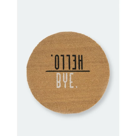 Shiraleah "Hello. / Bye." Doormat Rugs & Mats Natural Shiraleah "Hello. / Bye." Doormat Rugs & Mats Natural -Shiraleah Shop unnamed file 2160