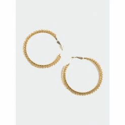Shiraleah Rumba Hoop Earrings - Yellow