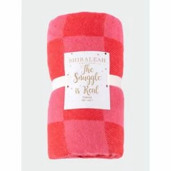 Shiraleah Merry Throw Blanket Throws Red -Shiraleah Shop unnamed file 2186