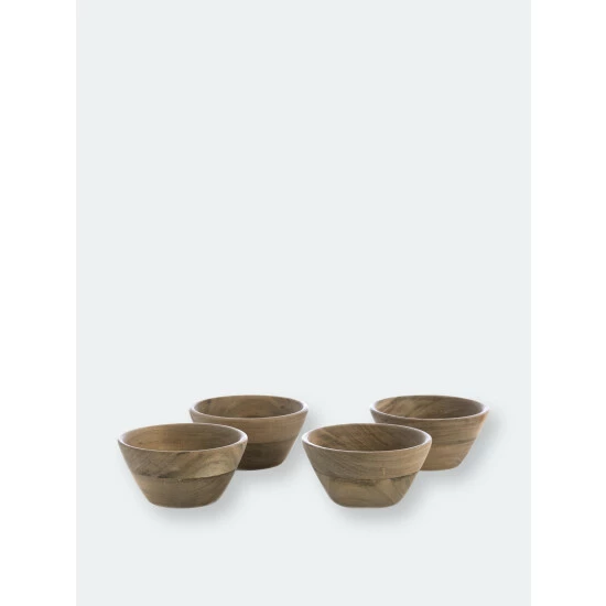 Shiraleah Set Of 4 Montana Bowls Dinnerware & Flatware Natural Shiraleah Set Of 4 Montana Bowls Dinnerware & Flatware Natural -Shiraleah Shop unnamed file 2191