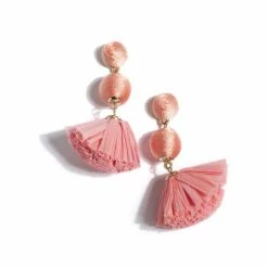 Shiraleah June Earrings, Peach