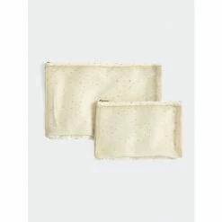 Shiraleah Alba Assorted Set Of 2 Travel Organizers Ivory