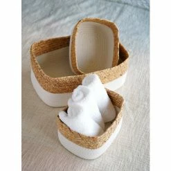 Shiraleah Assorted Set Of 3 Dalton Organizer Baskets Storage & Organization Ivory -Shiraleah Shop unnamed file 2241