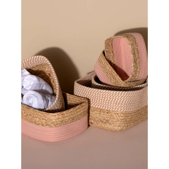 Shiraleah Assorted set of 3 Dalton Organizer Baskets Storage & Organization Blush Shiraleah Assorted Set Of 3 Dalton Organizer Baskets Storage & Organization Blush -Shiraleah Shop unnamed file 2244