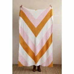 Shiraleah Rowan Chevron Reversible Throw Blanket Throws Multi -Shiraleah Shop unnamed file 2267
