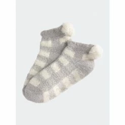 Shiraleah Chlo Home Socks, Grey Accessories Gray
