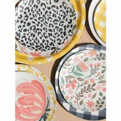 Shiraleah Ainsley Set Of 4 Check Dinner Plate Dinnerware & Flatware Black -Shiraleah Shop unnamed file 240