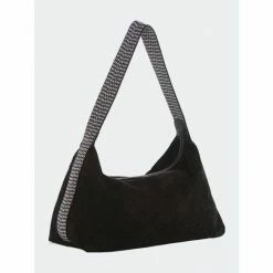 Shiraleah Ellie Boxy Hobo, Black Handbags