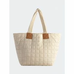Shiraleah Ezra Tote, Ivory Handbags