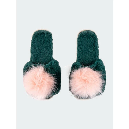 Shiraleah Amor Slippers, Green Shiraleah Amor Slippers, Green -Shiraleah Shop unnamed file 2455