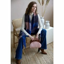 Shiraleah Luiza Scarf - Blue Hats & Scarves -Shiraleah Shop unnamed file 274