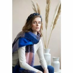Shiraleah Luiza Scarf - Blue Hats & Scarves -Shiraleah Shop unnamed file 275