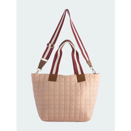Shiraleah Ezra Travel Tote, Blush Handbags Shiraleah Ezra Travel Tote, Blush Handbags -Shiraleah Shop unnamed file 291