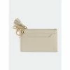 Shiraleah Gigi Card Case With Key Chain - Ivory Wallets