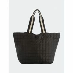 Shiraleah Ezra Travel Tote, Black Handbags