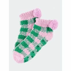 Shiraleah Chlo Home Socks, Green Accessories