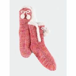 Shiraleah Yosemit Slipper Socks, Pink Accessories