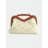 Shiraleah Jayden Top Handle Clutch Handbags Ivory