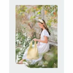 Shiraleah Arden Day Tote - Butter Handbags -Shiraleah Shop unnamed file 38