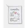 Shiraleah "Cosmopolitan" Tea Towel Tools & Accessories White