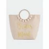 Shiraleah Mia Bridesmaid Tote, Blush Handbags