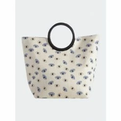 Shiraleah Nazar Tote, Blue Handbags