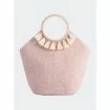 Shiraleah Clara Tote, Blush Handbags