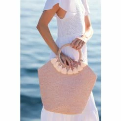 Shiraleah Clara Tote, Blush Handbags -Shiraleah Shop unnamed file 425