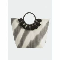 Shiraleah Desi Tote Handbags Black