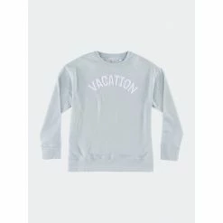 Shiraleah "Vacation" Sweatshirt Sweatshirts & Sweaters Sky