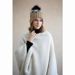 Shiraleah Olsen Poncho Clothing Ivory -Shiraleah Shop unnamed file 467