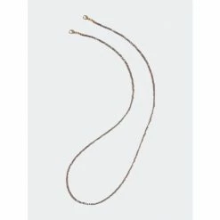 Shiraleah Emma Cut Glass Bead Face Mask/Eyeglass Holder Lanyard Accessories Grey