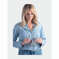 Shiraleah Pearl Face Mask / Eyeglass Holder Lanyard,Pearl Accessories Default Title -Shiraleah Shop unnamed file 487