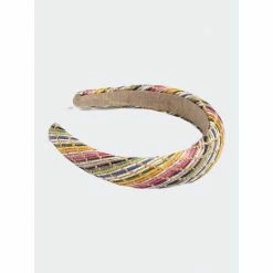Shiraleah Padded Straw Headband Hair Multi