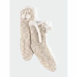 Shiraleah Yosemit Slipper Socks, Oatmeal Accessories