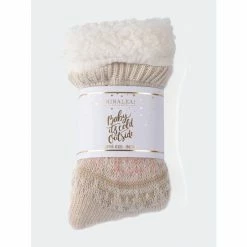 Shiraleah Jules Slipper Socks - Oatmeal Accessories -Shiraleah Shop unnamed file 528