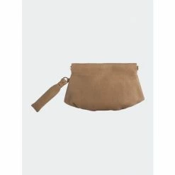 Shiraleah Arden Snap Frame Wristlet, Tan Handbags