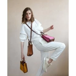 Shiraleah Nieves Mini Cross-Body Bag, Caramel Handbags -Shiraleah Shop unnamed file 614