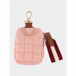 Shiraleah Ezra Clip-On Pouch, Blush Wallets