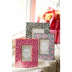 Shiraleah Celebration Dots 5" X 7" Picture Frame, Black Art