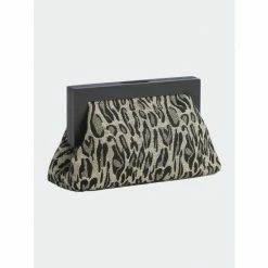 Shiraleah Delta Clutch, Black Handbags