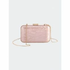 Shiraleah Evvy Minaudiere, Blush Handbags